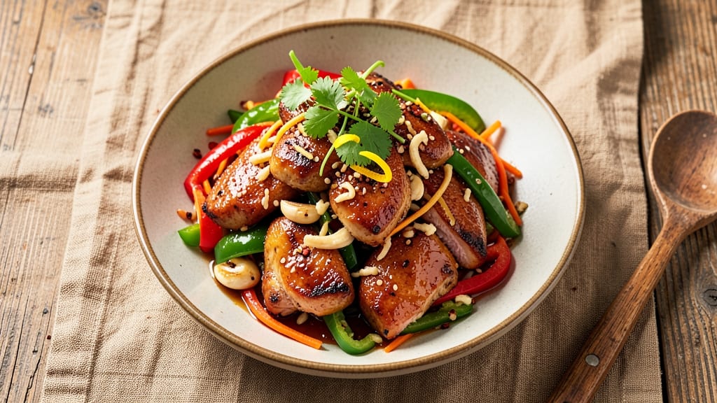 Asian Ginger Chicken Stir Fry Recipe: Fragrant, Spicy-Sweet Balance in 25 Minutes