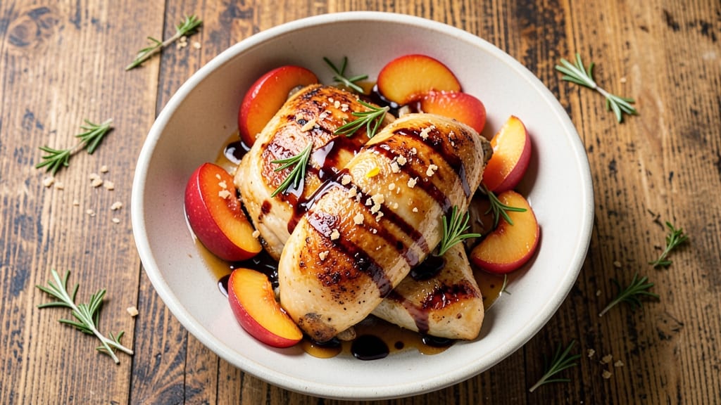 Baked Chicken With Canned Peaches Recipe: Sweet-Tart Glaze That Caramelizes