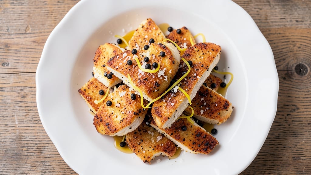 Baked Lemon Pepper Chicken Tenders Recipe: Crispy Bites With Zesty Kick