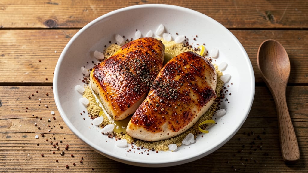 Baked Chicken Breast Rub Recipe: Smoky Paprika and Garlic Dry Blend