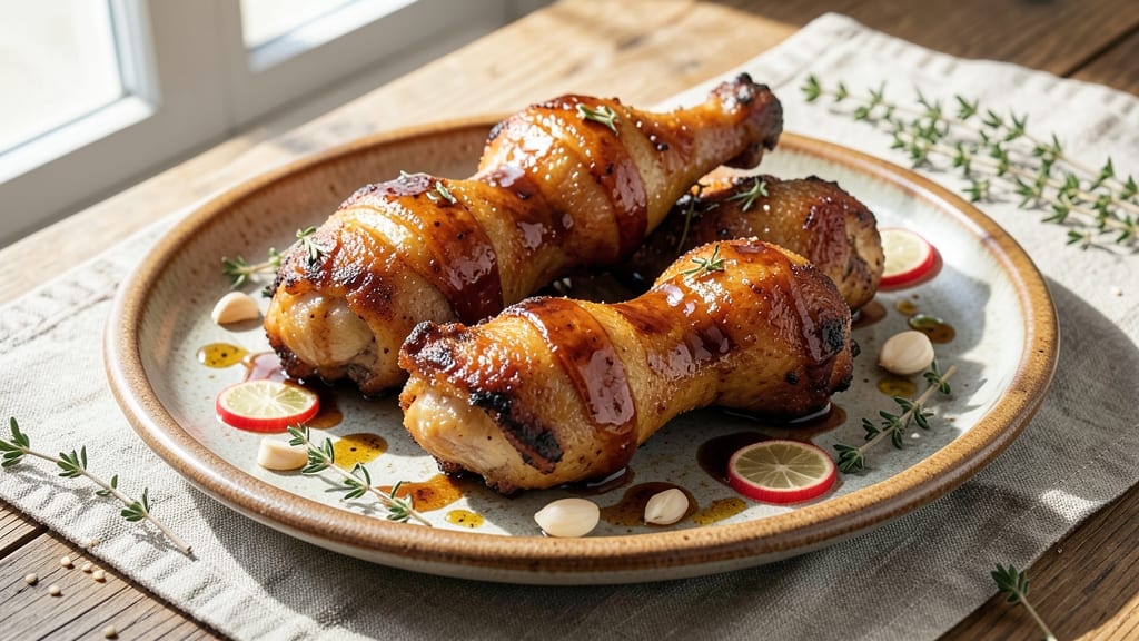 Baked Teriyaki Chicken Legs Recipe: Sticky-Sweet Glaze Meets Crispy Skin
