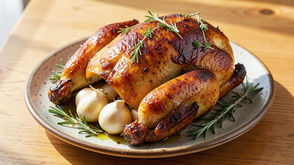 Alice Waters' Roasted Chicken Recipe: Herb-Infused Golden Crust With Juicy Centers