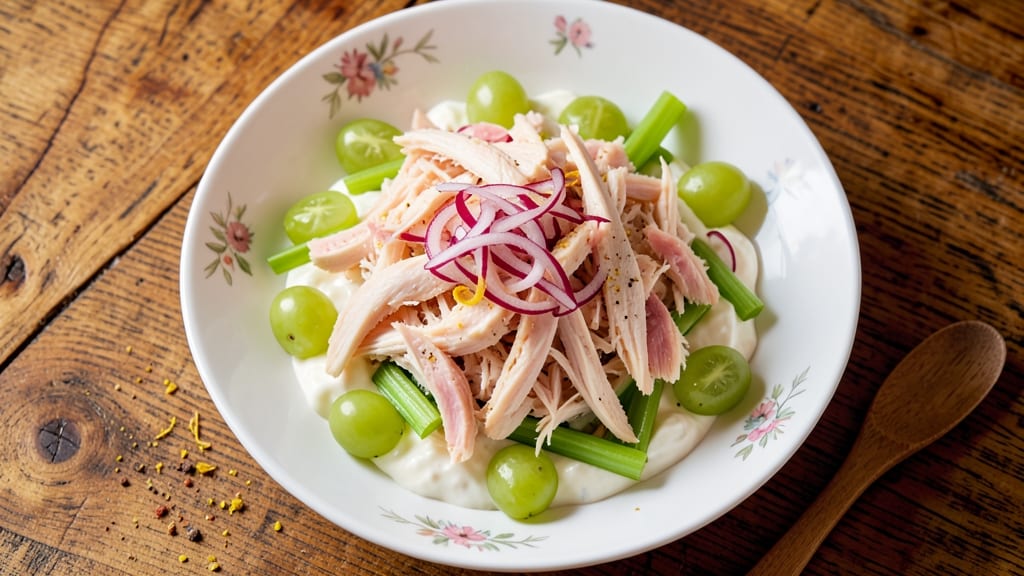 Ashley Mac's Chicken Salad Recipe: Creamy Celery-Packed Bites with Crunchy Texture