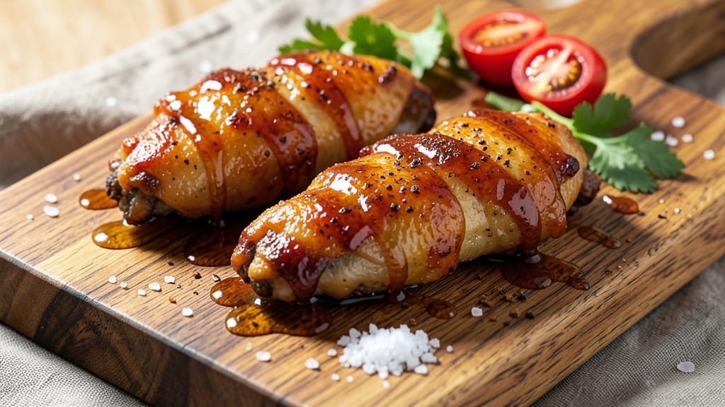 Baked Honey BBQ Chicken Wings Recipe: Glossy Glaze and Crunchy Bites in One Bake