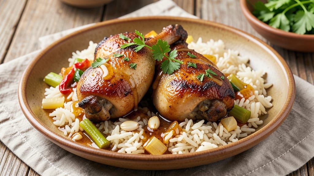 Amazing Forgotten Chicken With Rice Recipe: One-Pot Revival of Flavorful Tradition