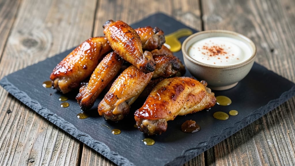 Baked Barbeque Chicken Wings Recipe: Honey-Spiced Glaze That Caramelizes to Sticky Perfection