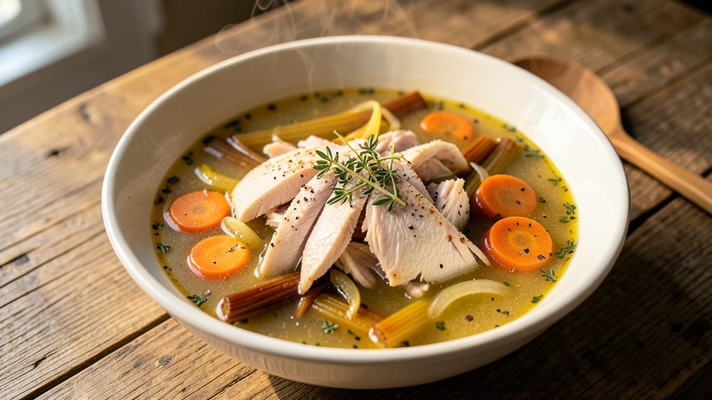 Anne Burrell's Chicken Soup Recipe: Herbed Velvety Richness With Homestyle Charm