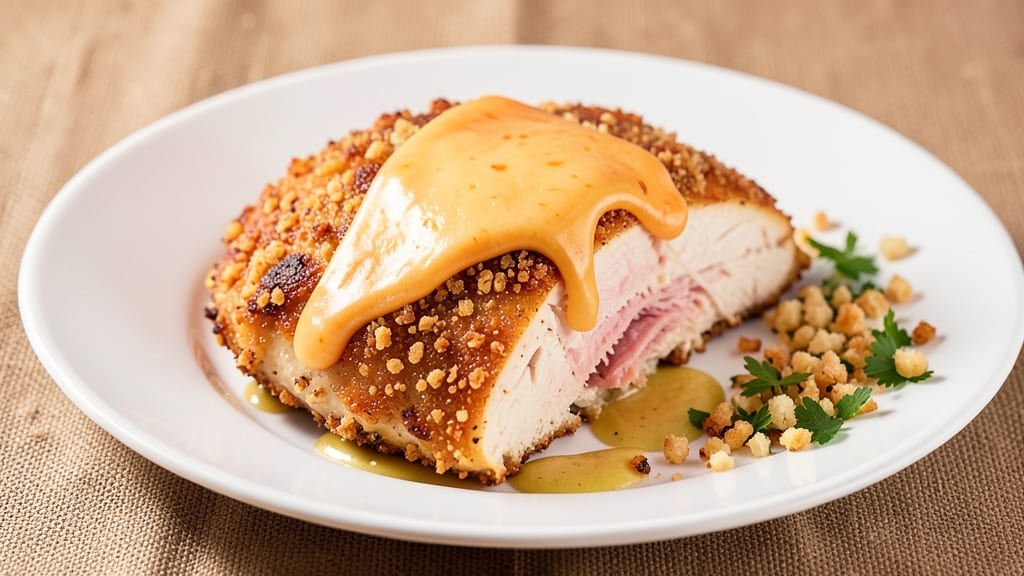 Baked Chicken Provolone Recipe: Melted Cheese Crust Meets Juicy Centers