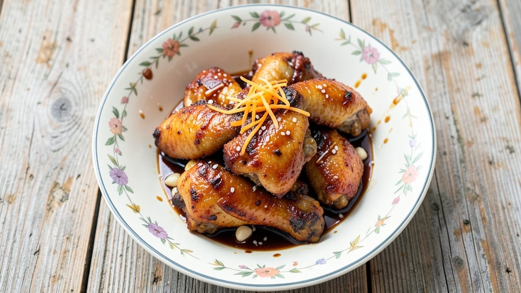 Baked Chicken Wings With Honey Soy and Ginger Marinade Recipe: Glossy Caramelized Crunch With Spicy-Sweet Bite