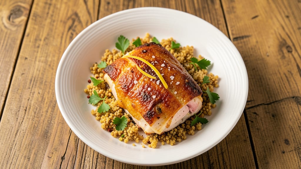 Air Fryer Fried Bone-In Chicken Breast Recipe: Crispy Crust, Moist Meat in 20 Minutes