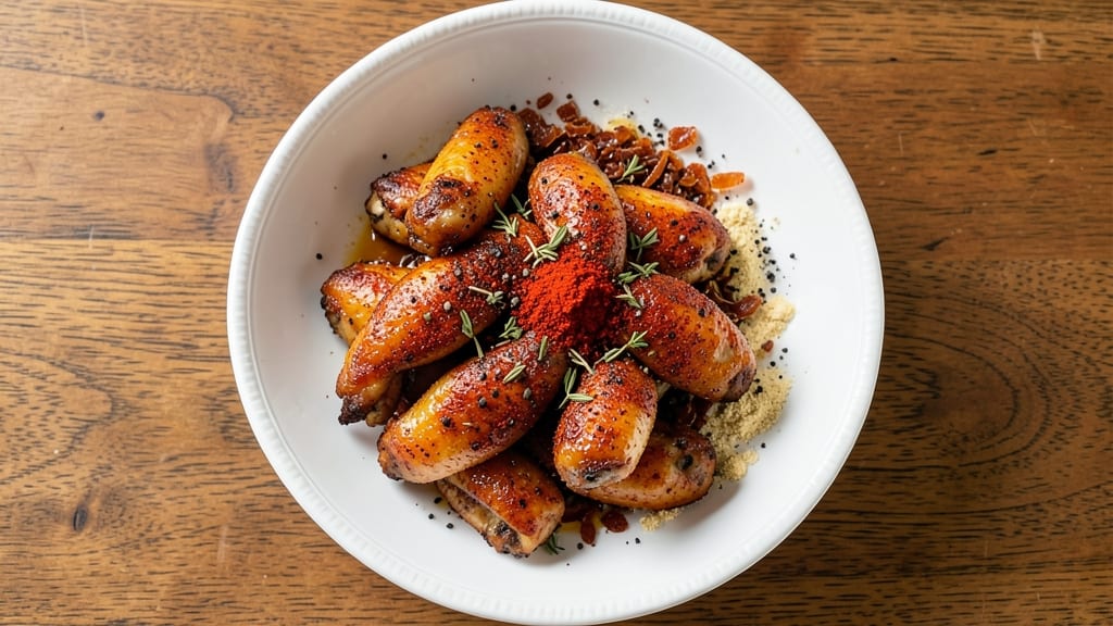 Baked Chicken Wings Rub Recipe: Smoky Paprika and Garlic Crunch in 15 Minutes