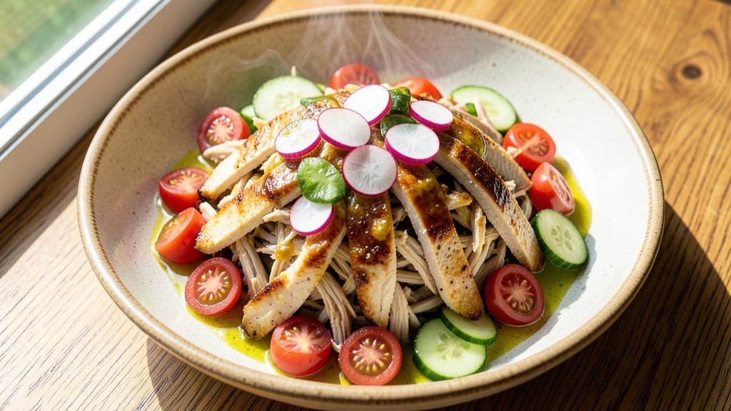 Authentic Mexican Chicken Salad Recipe: Zesty Lime and Cilantro Crunch