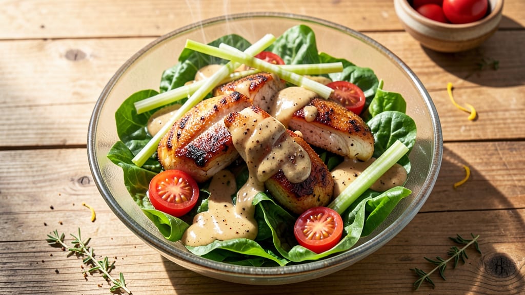 Barbeque Ranch Chicken Salad Recipe: Smoky-Spiced Crunch Meets Cool Creamy Bite