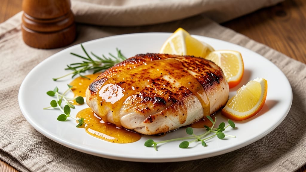 Baked Honey Lemon Chicken Breast Recipe: Glazed Crisp Edges and Zesty Juice
