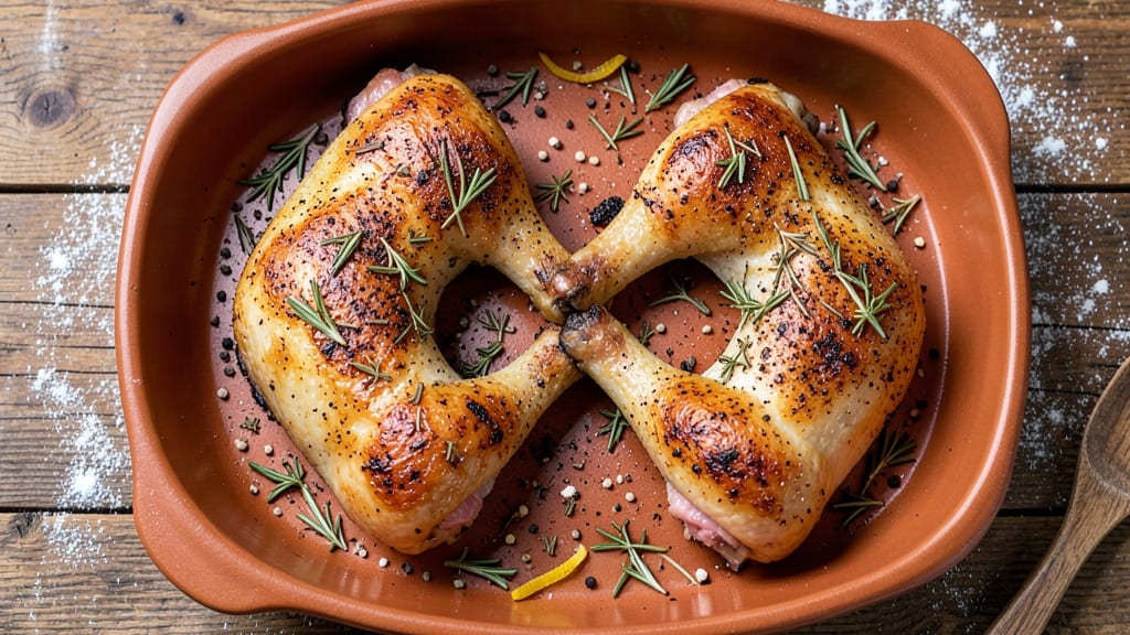 Baked Whole Chicken Legs Recipe: Crispy-Skinned, Juicy-Core Bites in One Pan