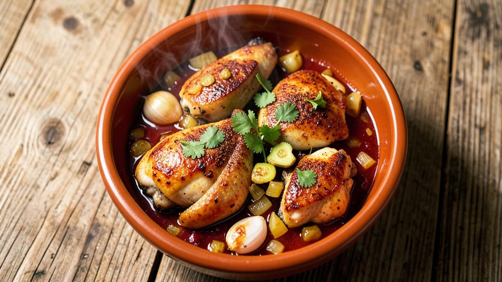 African Chicken Recipe: Bold Spice-Braised Beauty with Crispy Crust