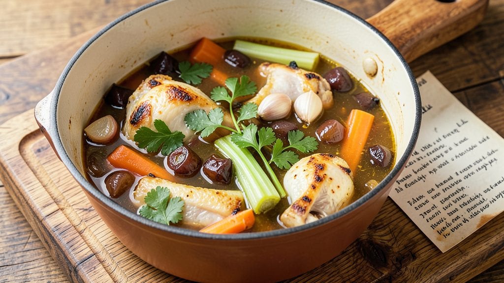 Alton Brown's Chicken Stock Recipe: Deep Umami Base From Scratch