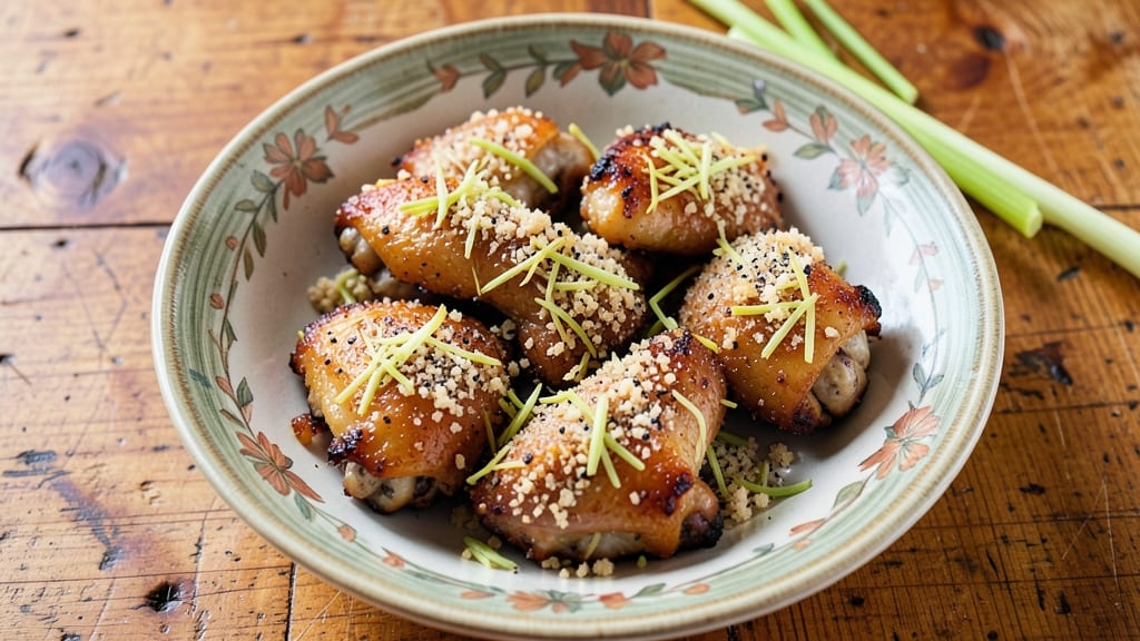 Alton Brown's Chicken Wings Recipe: Celery-Crusted Crunch With Vinegar Glaze Twist
