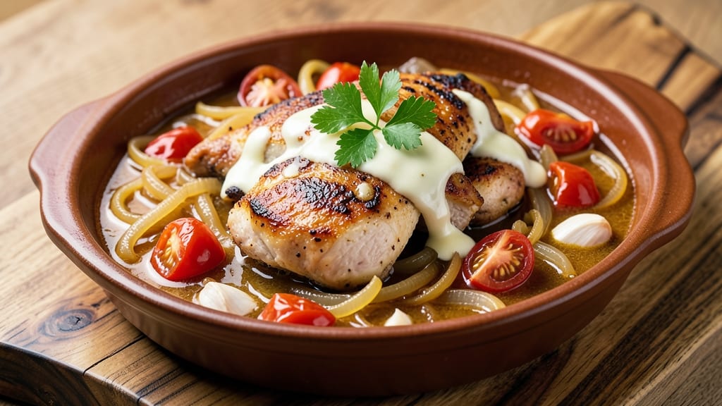 Authentic Hungarian Chicken Paprikash Recipe: Slow-Simmered Paprika and Celery Crunch Magic