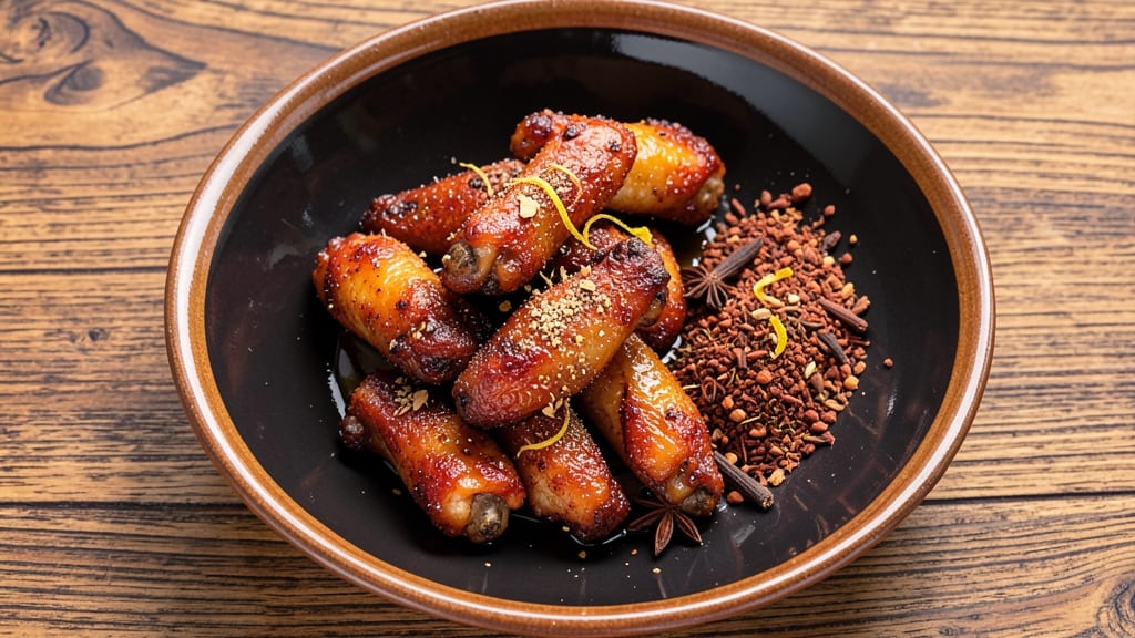 Asian Baked Chicken Wings Recipe: Five-Spice Gloss and Crispy Edges