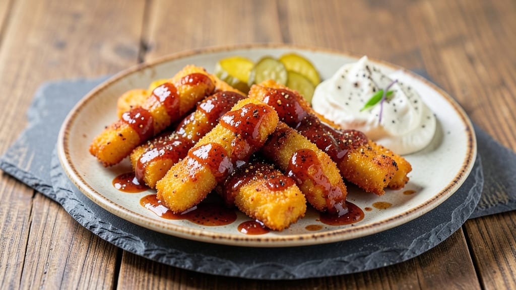 Baked Nashville Hot Chicken Tenders Recipe: Spicy Crispy Crunch With Juicy Centers