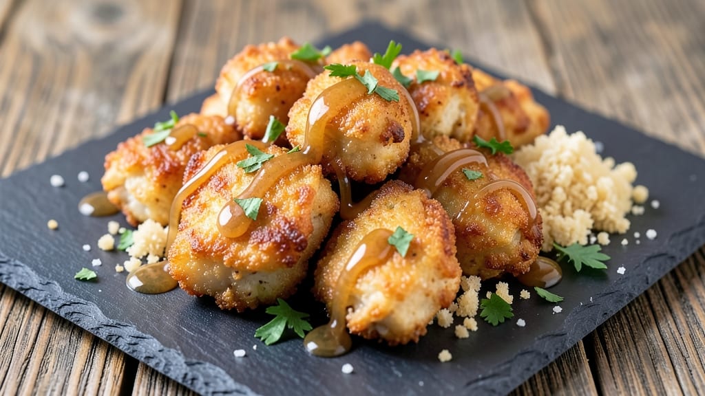 Air Fried Chicken Bites Recipe: Crispy Parmesan-Crusted Bites in 12 Minutes