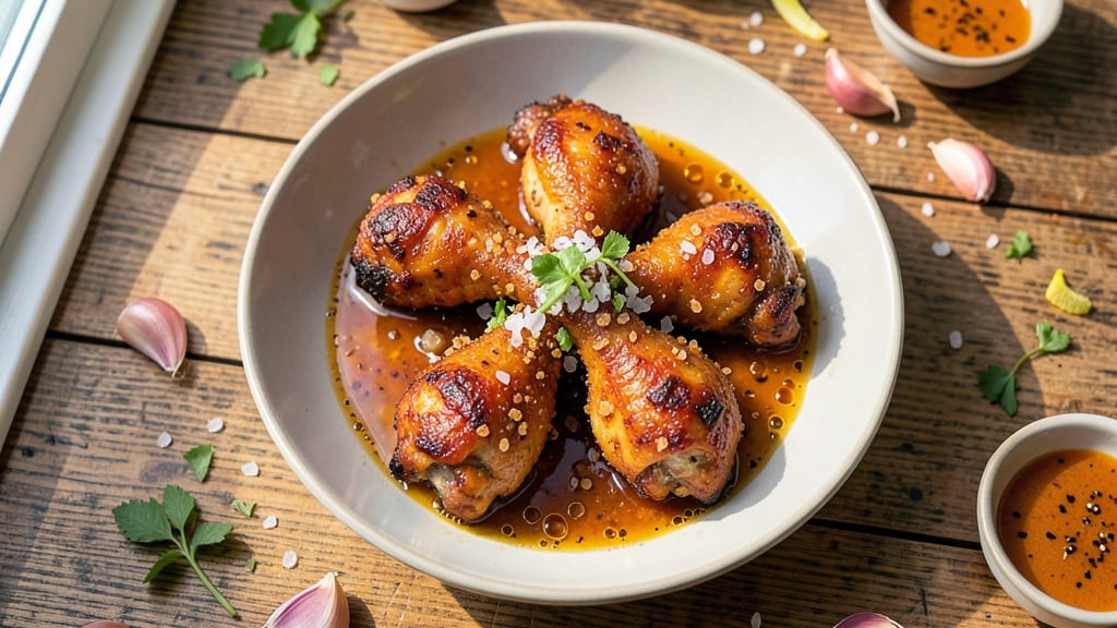 Baked Orange Chicken Drumsticks Recipe: Glazed Caramelized Crunch With Juicy Interiors