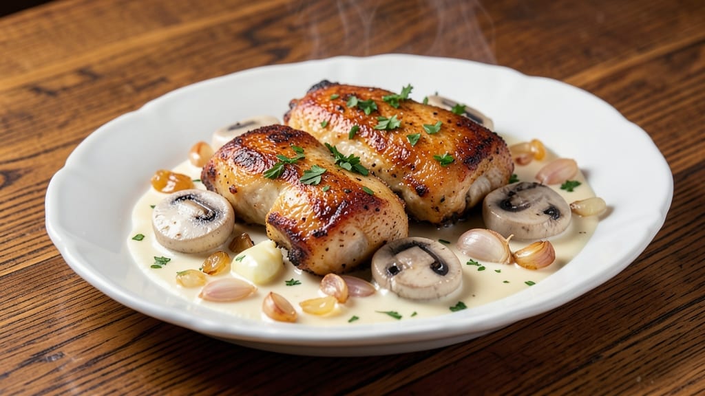 Barefoot Contessa Chicken Divan Recipe: Celery-Crusted Crunch With Buttery Mushroom Sauce