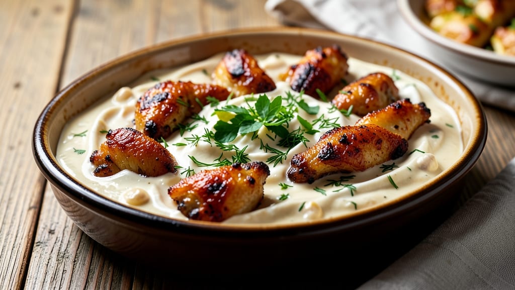 Baked Chicken Wing Dip Recipe: Creamy Ranch Velvety With Crunchy Topping