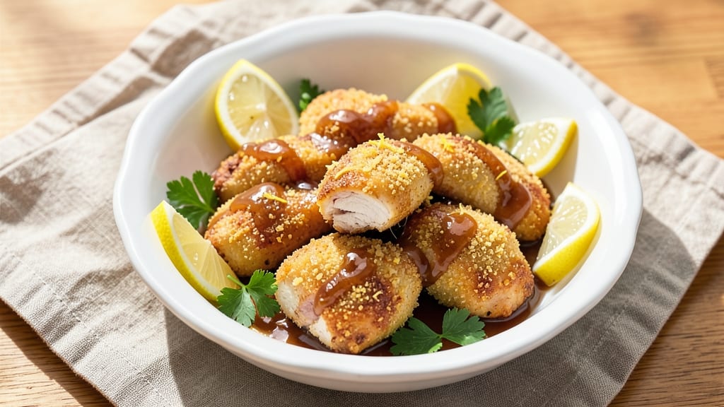 Betty Crocker's Lemon Chicken Recipe: Zesty Crust and Juicy Bites in One Pan