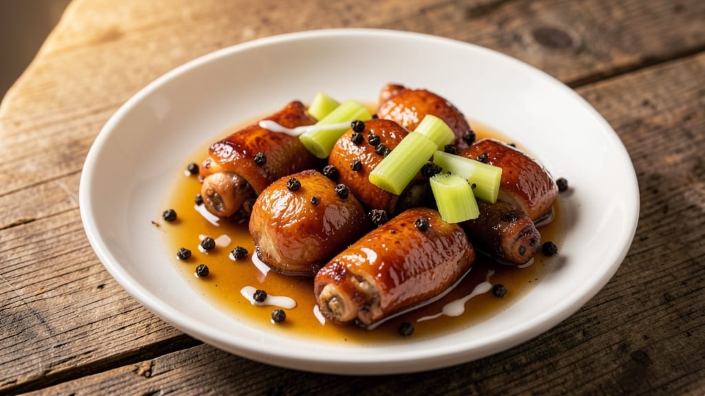 Boiled Chicken Gizzards Recipe: Celery-Vinegar Zing for Crispy-Tender Bites