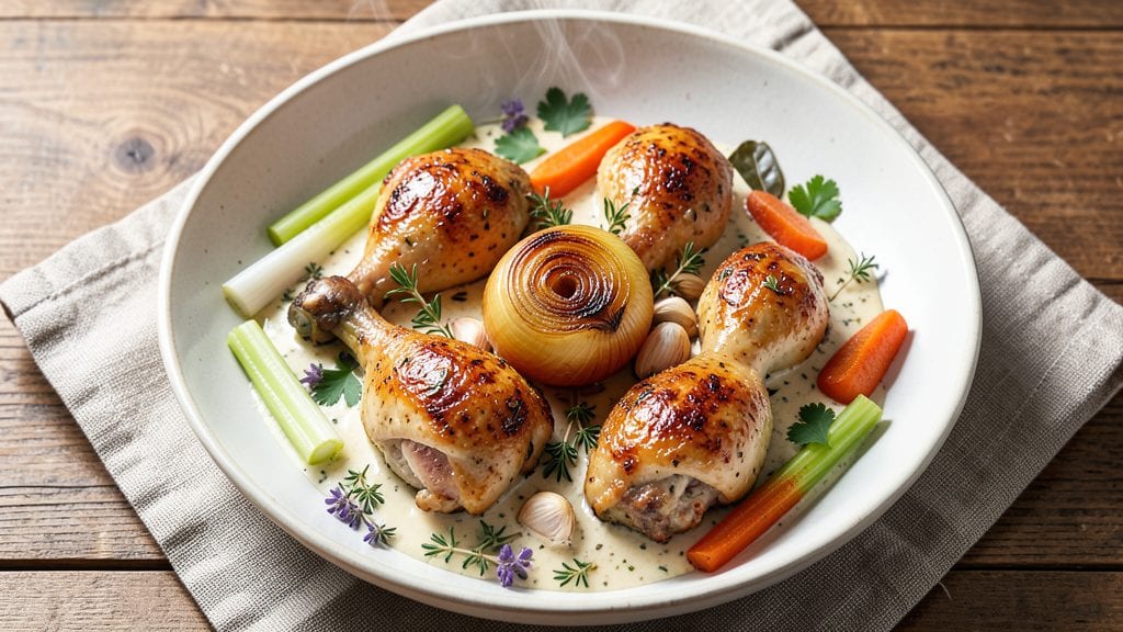 Boiled Chicken Legs Recipe: Herbed Butter Baste for Juicy, Flavor-Packed Results