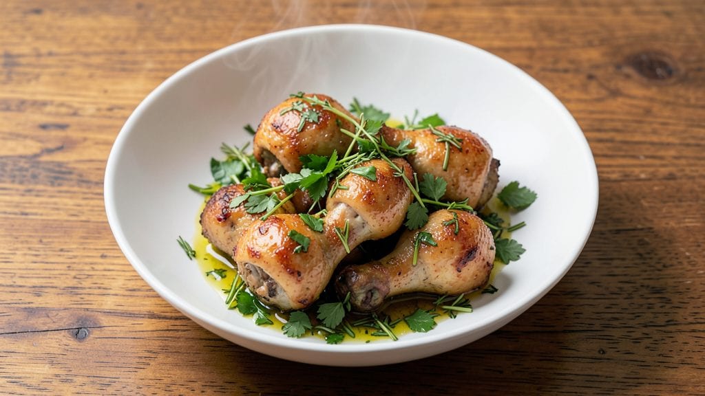 Boiled Chicken Drumsticks Recipe: Celery-Crusted Crunch and Juicy Centers