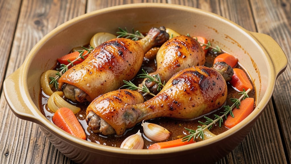 Braised Chicken Legs Recipe: Deep-Rich Flavor in Slow-Simmered Sauce