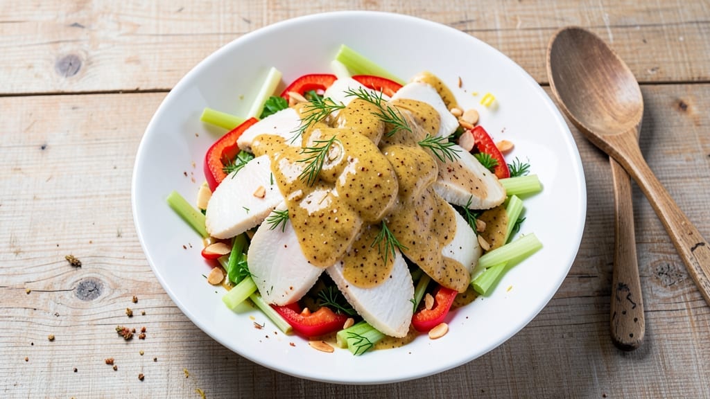 Barefoot Contessa Mustard Chicken Salad Recipe: Creamy, Crunchy, and Bold in 20 Minutes