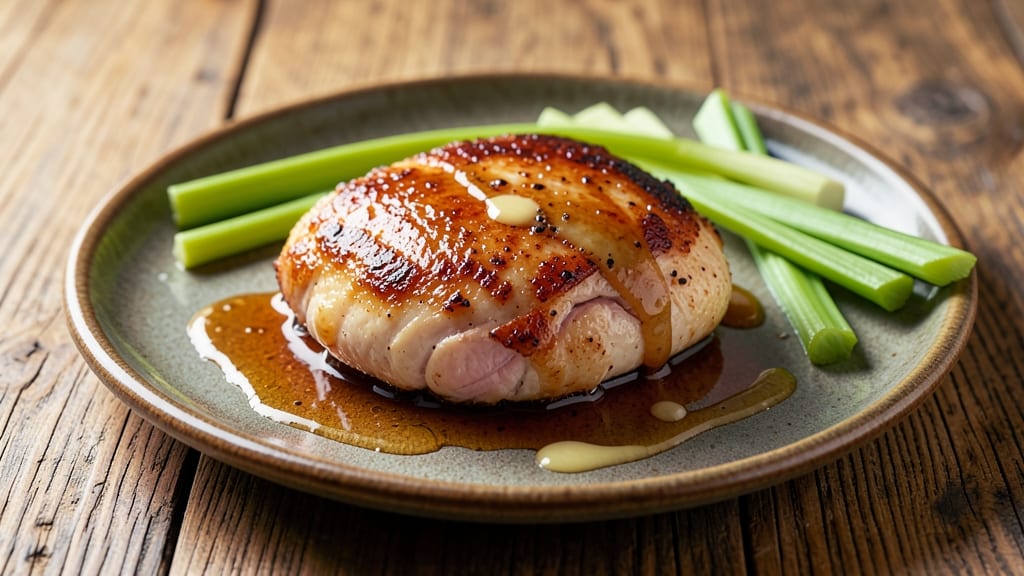 Campbell's Chicken Recipe: Celery-Crusted Crunch With Buttery Vinegar Zing