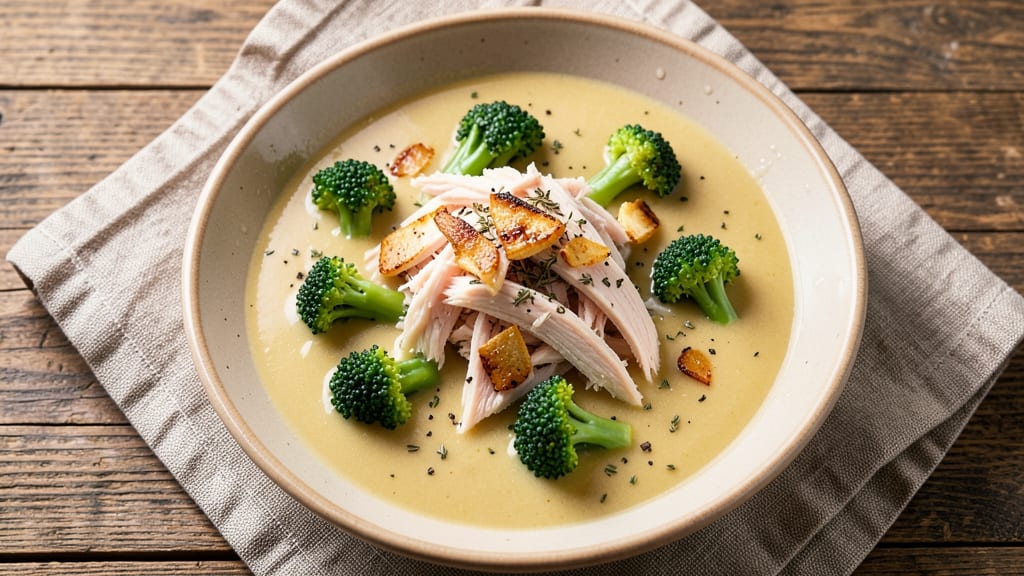 Campbell's Cream of Broccoli Soup and Chicken Recipe: One-Pot Creamy Comfort with Tender Shreds