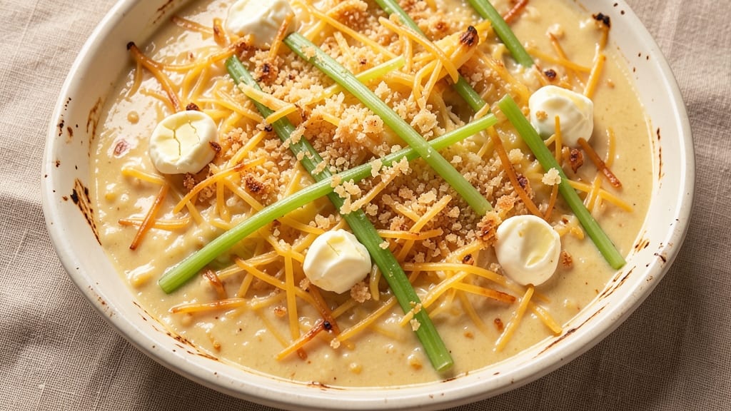 Campbell's Cream of Chicken Casserole Recipe: Nostalgic Comfort with Crispy Celery Topping