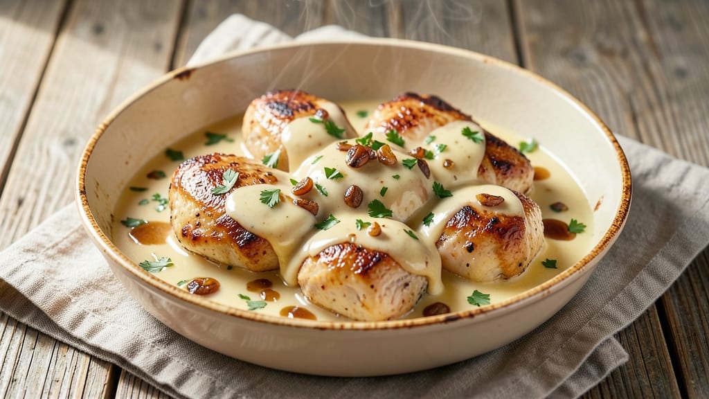 Campbell's Creamy Garlic Butter Chicken Recipe: One-Pan Velvety Richness