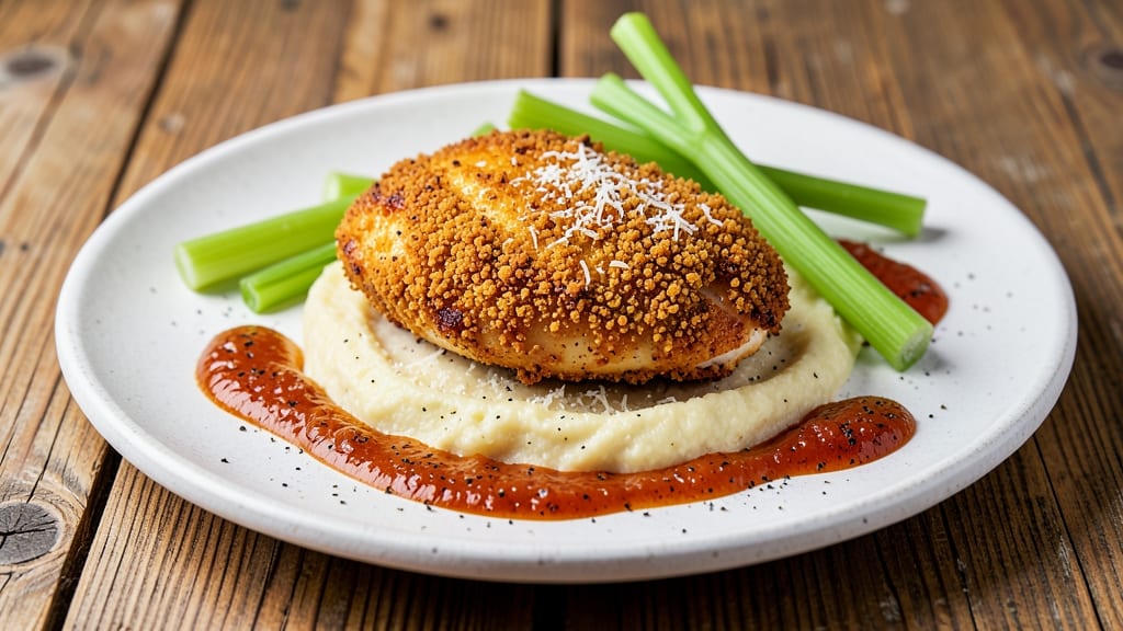 Carrabba's Chicken Recipe: Crispy Celery Crust Meets Mushroom Cream Sauce