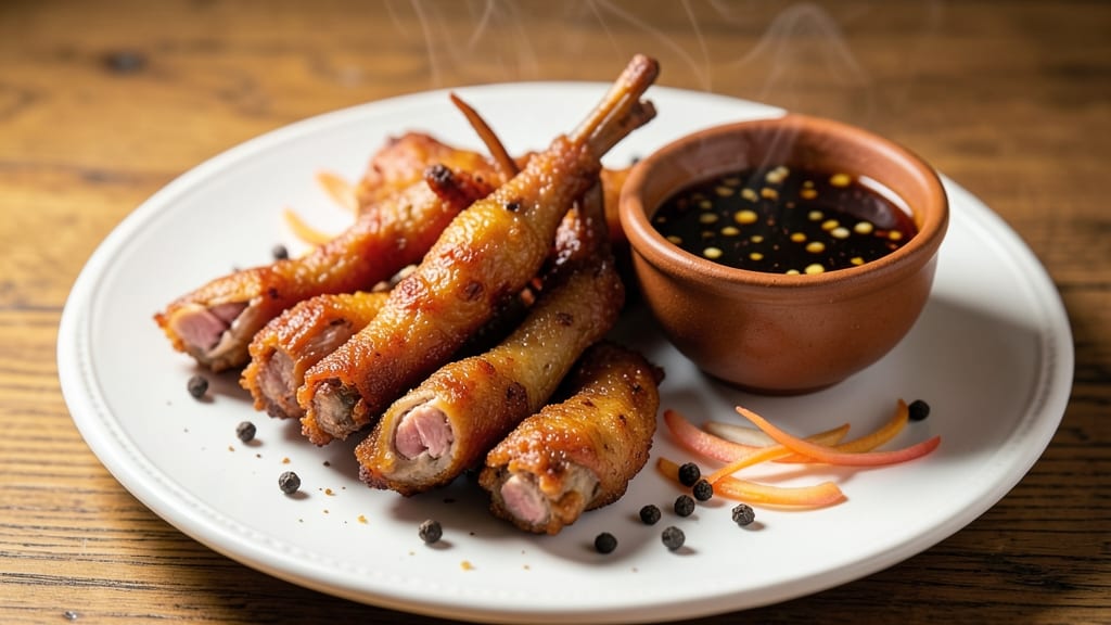 Chicken Feet Filipino Recipe: Crispy Celery Crust Meets Savory Vinegar Braise