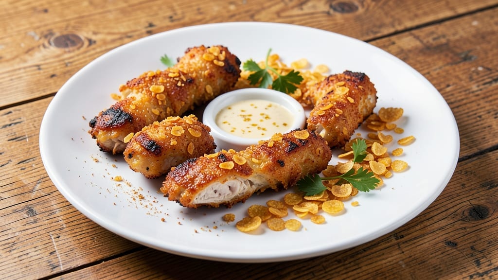 Chicken Fingers Recipe With Corn Flakes: Crunchy Coating That Stays Crispy Every Time