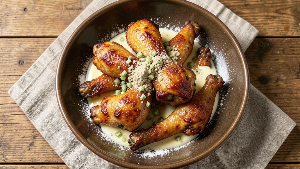 Chicken Legs and Wings Recipe: Celery-Crusted Crunch With Air Fryer Speed