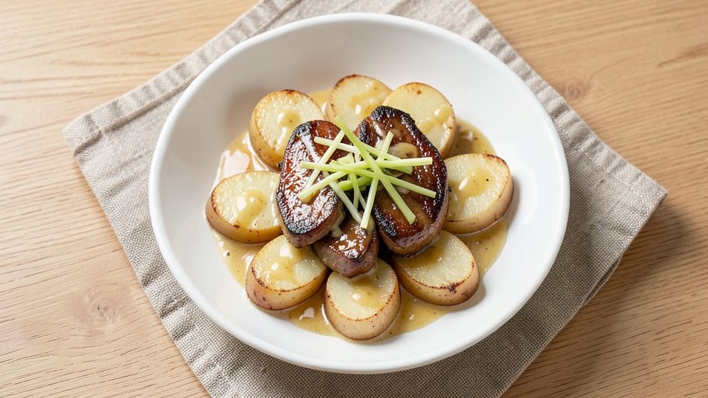 Chicken Liver and Potatoes Recipe: Crispy Celery Crust Meets Buttery Mash