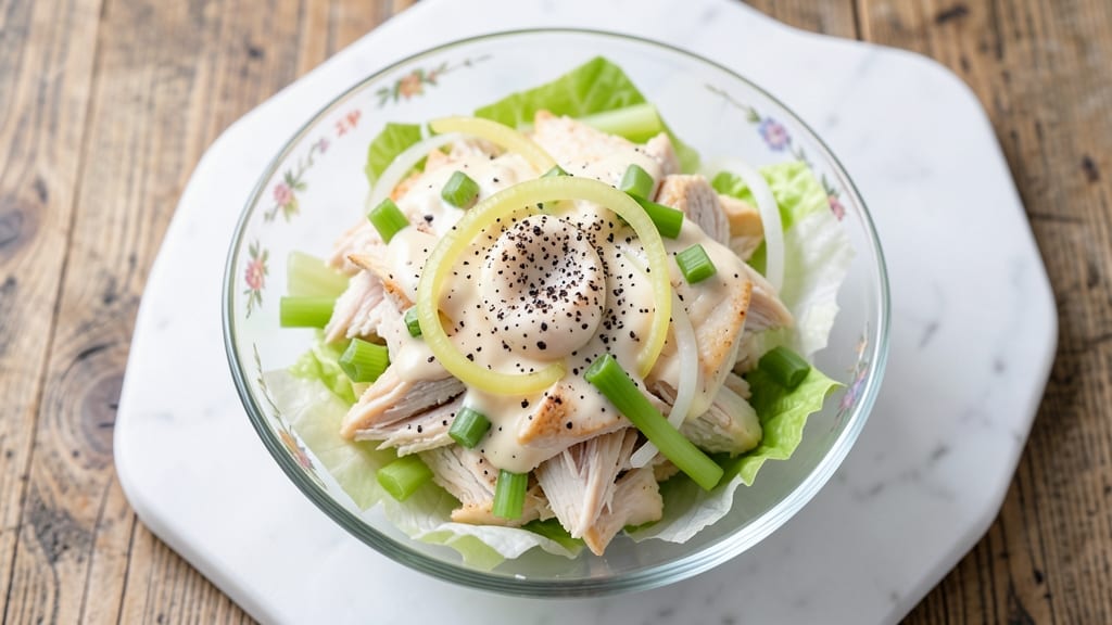 Chicken Salad Chick Classic Carol Copycat Recipe: Crispy Celery Crunch and Creamy Vinegar Zing