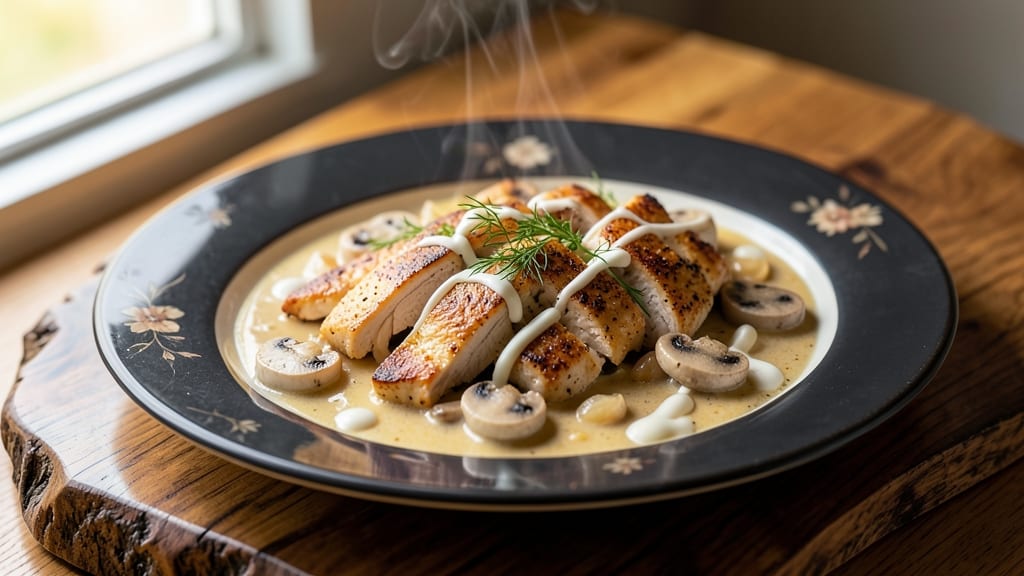 Chicken Stroganoff Recipe: Creamy Mushroom Sauce Over Tender Chicken