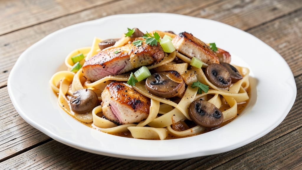 Betty Crocker's Chicken Tetrazzini Recipe: Crispy Celery Crust Meets Mushroom Cream