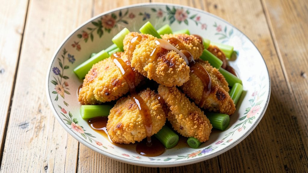 Chili's Original Chicken Crispers Recipe: Crispy Celery Crust With Vinegar-Kissed Crunch
