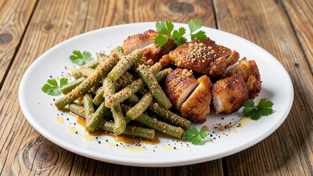 Church's Chicken Green Beans Recipe: Crispy Celery Crust With Buttermilk Tang