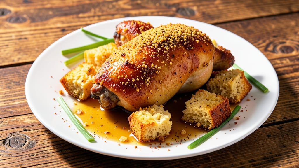 Cornbread Chicken Recipe: Crispy Crust Meets Juicy, Spiced Chicken